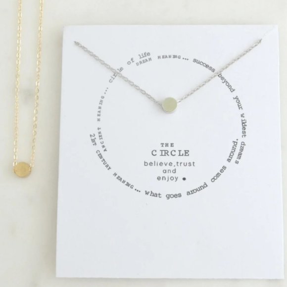 Personality Necklace - The Circle - Picture 1 of 1